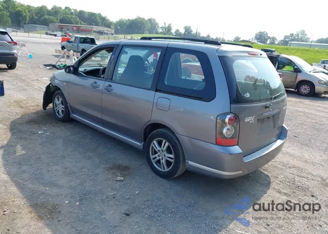 2004 Mazda Mpv Lx z USA, uszkodzony, nr VIN JM3LW28AX40500247
